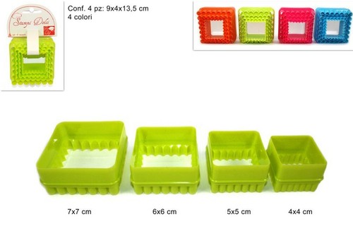 4pz tagliabiscotti forma - a, di